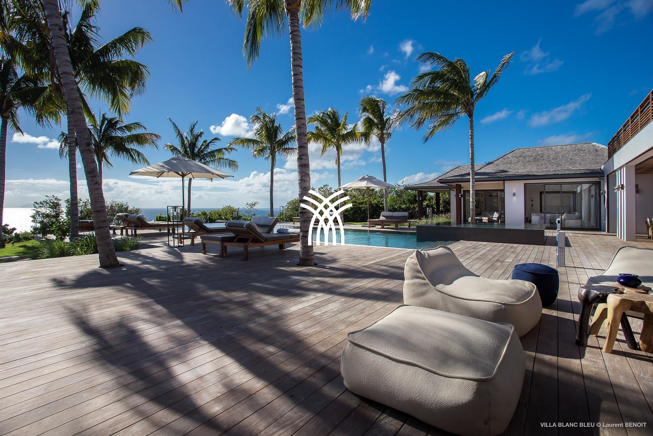 villa à Saint Barthélemy - Blanc Bleu