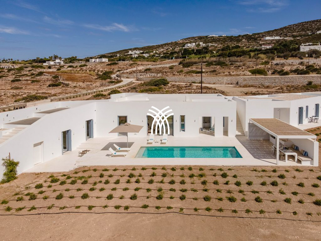 villa à Parikia - Blanche