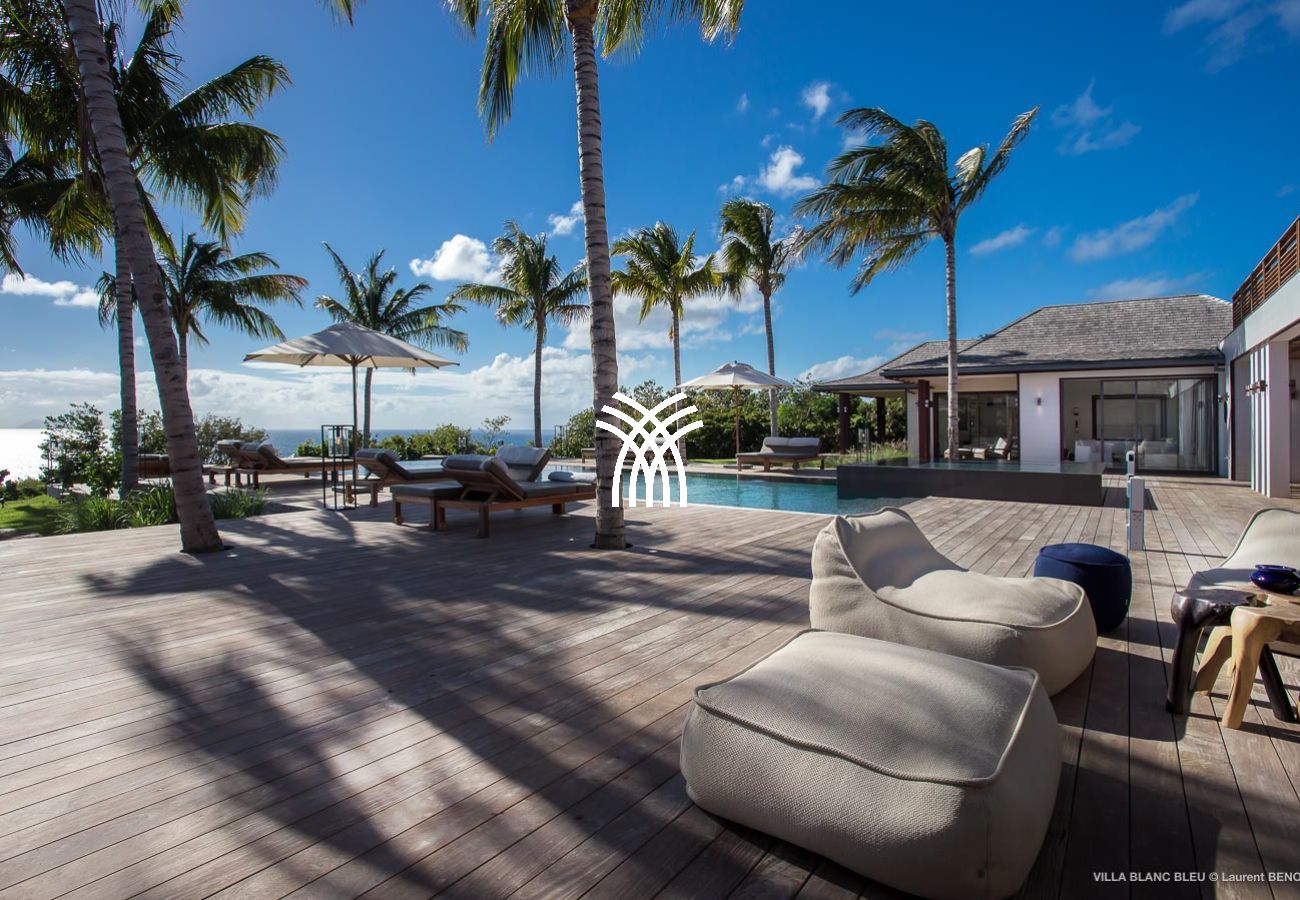 Villa à Saint Barthélemy - Blanc Bleu