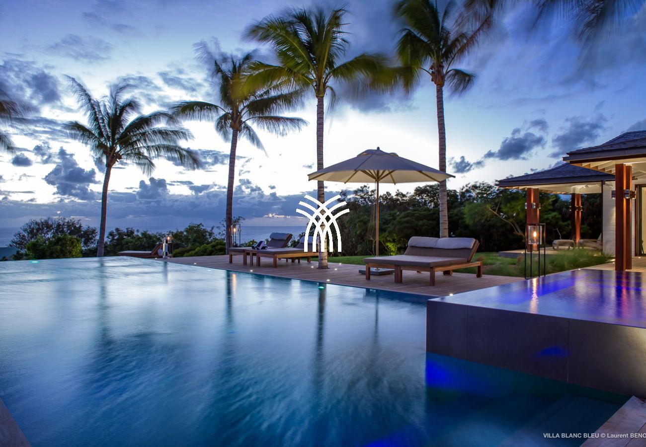 Villa à Saint Barthélemy - Blanc Bleu
