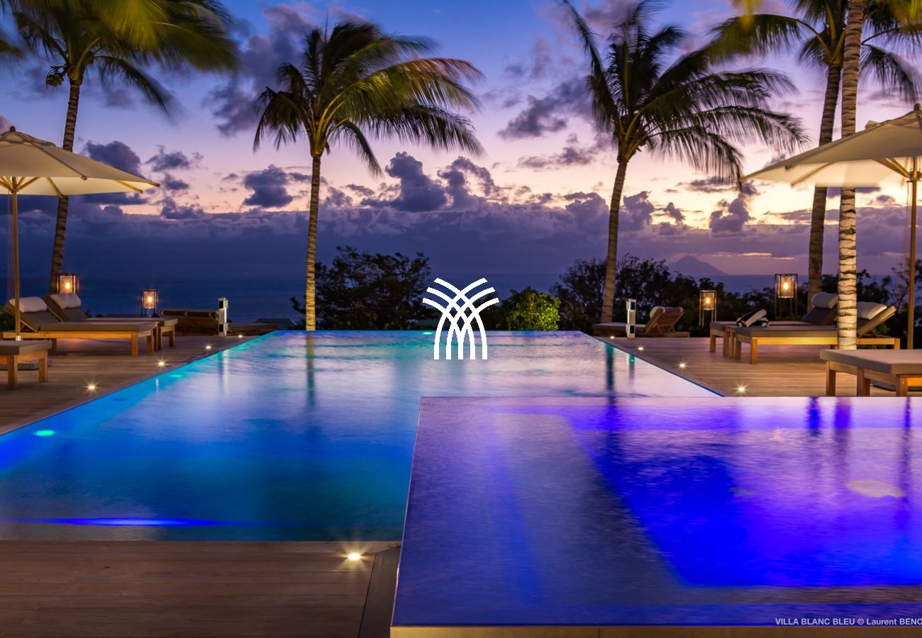 Villa à Saint Barthélemy - Blanc Bleu