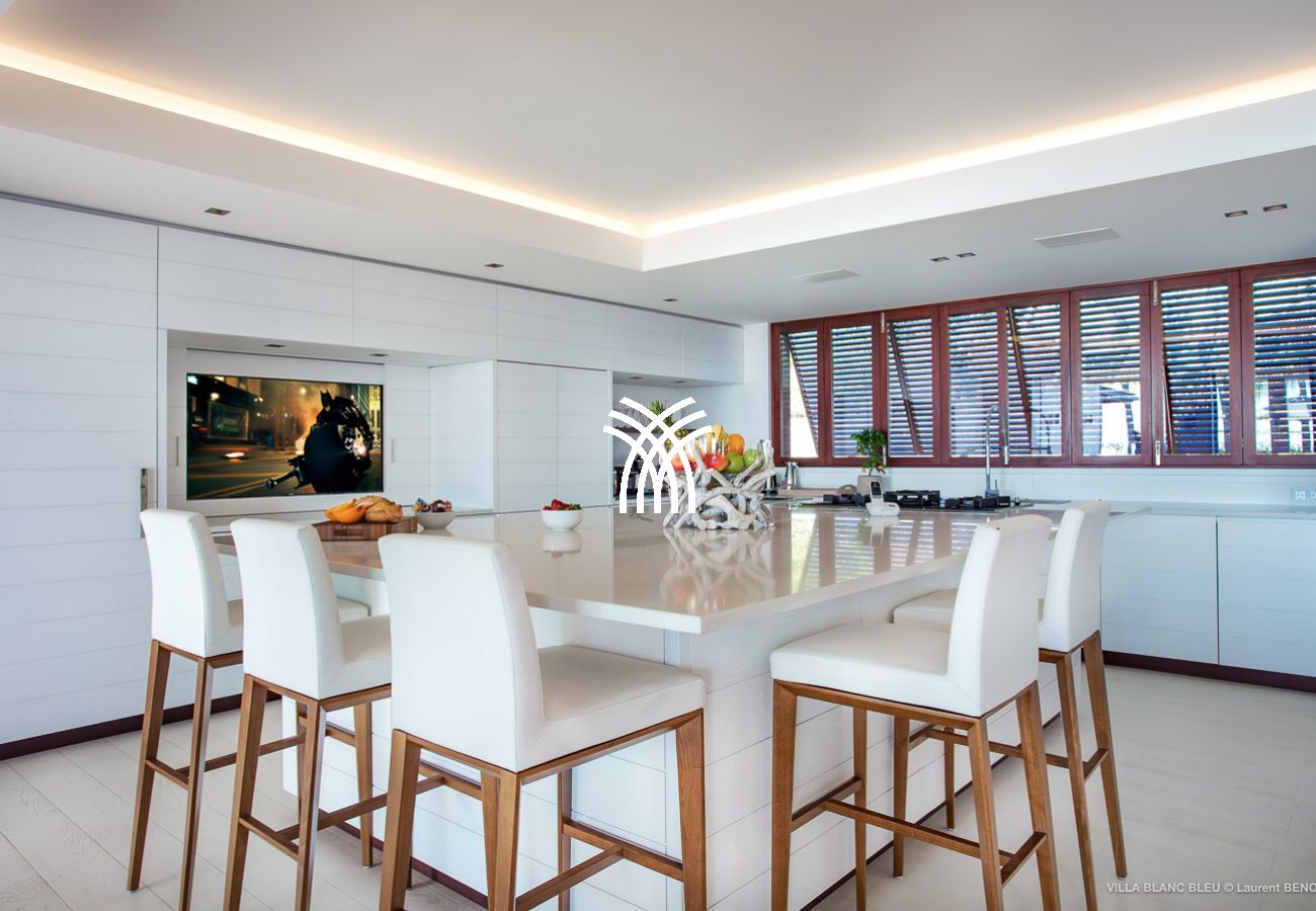 Villa à Saint Barthélemy - Blanc Bleu