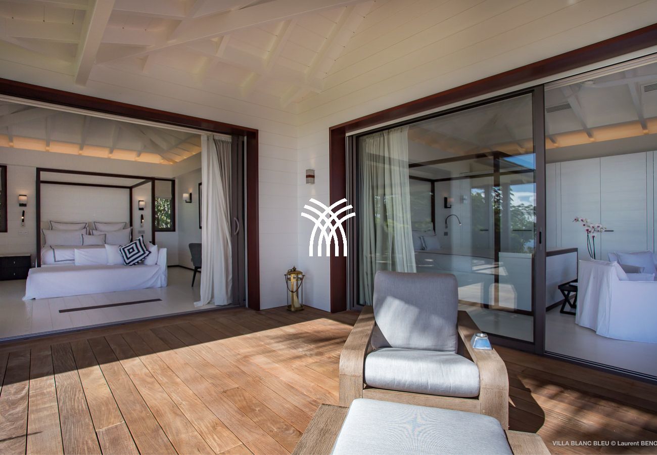 Villa à Saint Barthélemy - Blanc Bleu
