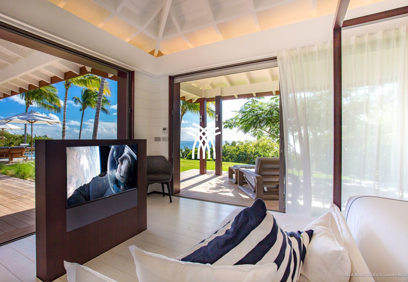 Villa à Saint Barthélemy - Blanc Bleu