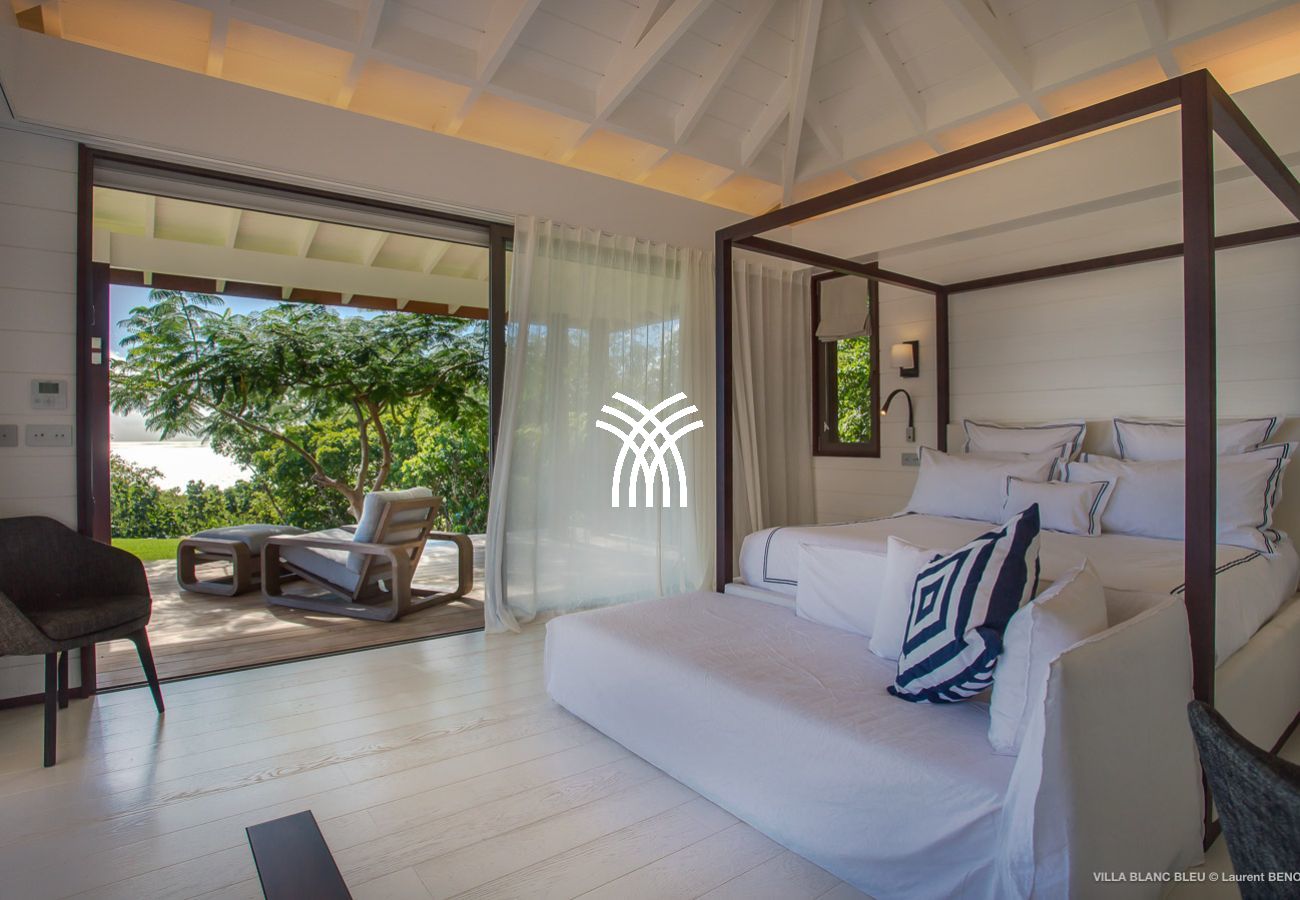 Villa à Saint Barthélemy - Blanc Bleu