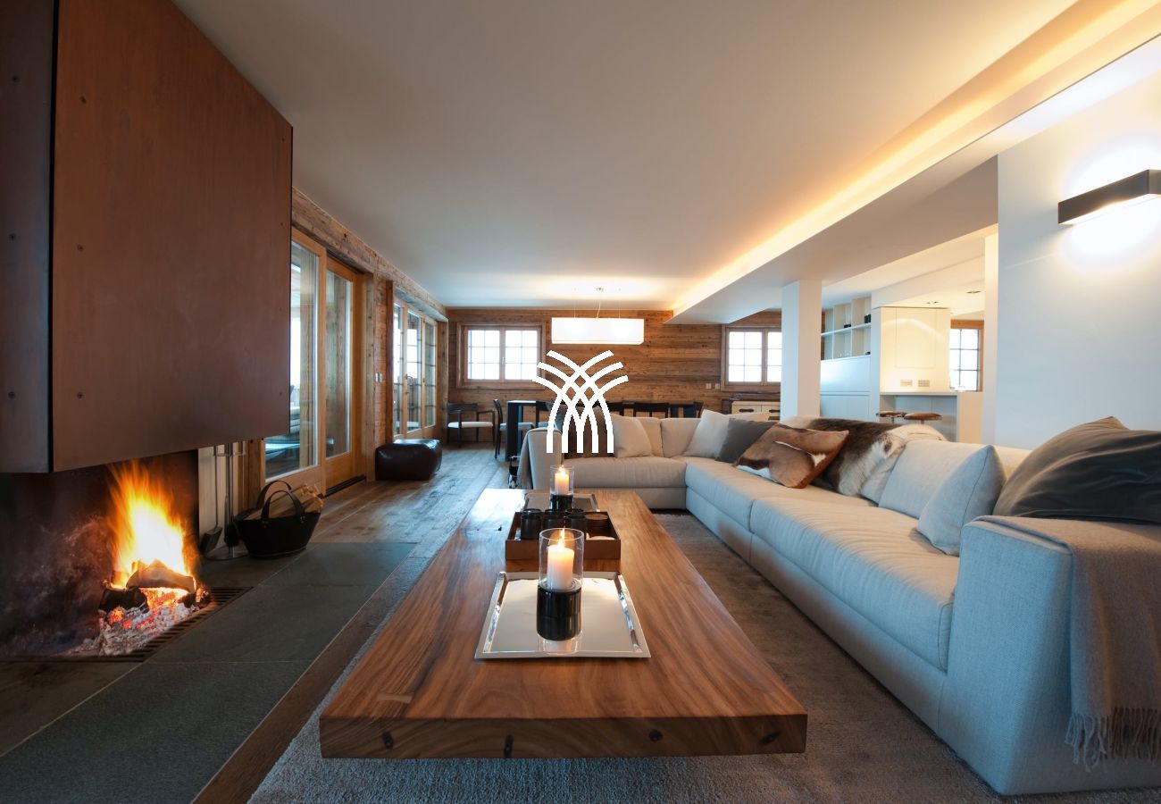 Chalet à Verbier - Scene de neige