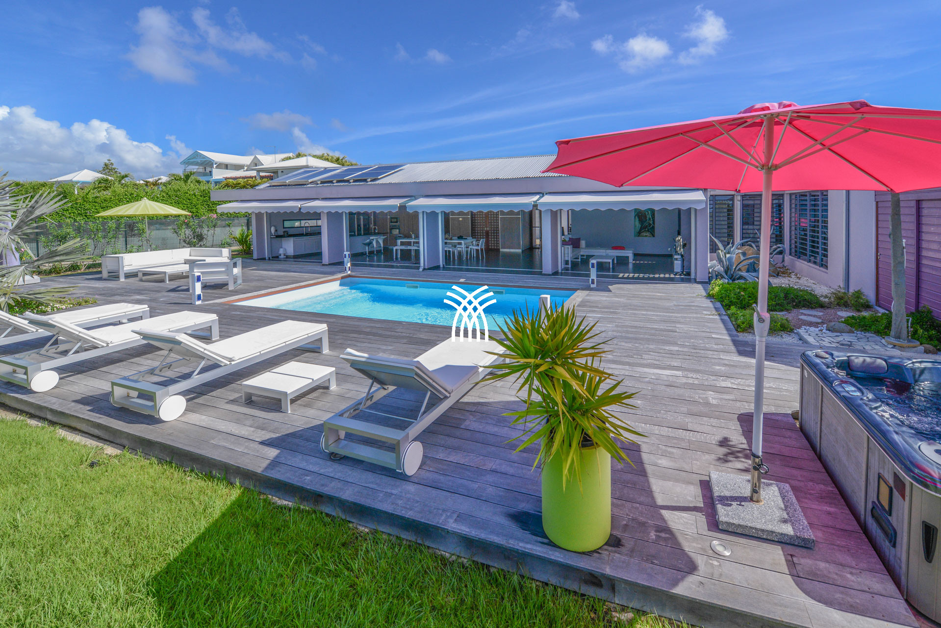 Villa La Coulée Bleue Guadeloupe Luxury Villa Rental in St Francois