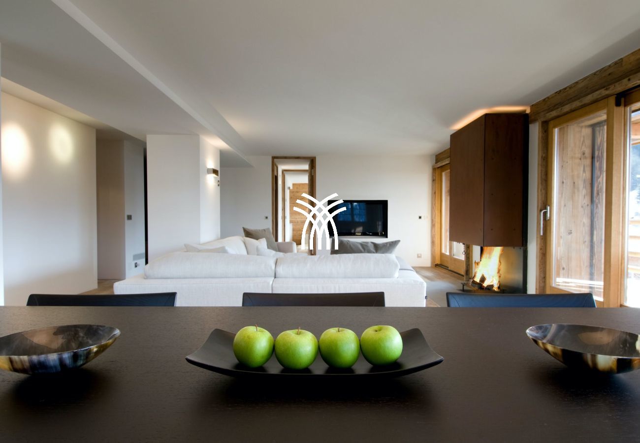 Chalet in Verbier - Scene de neige